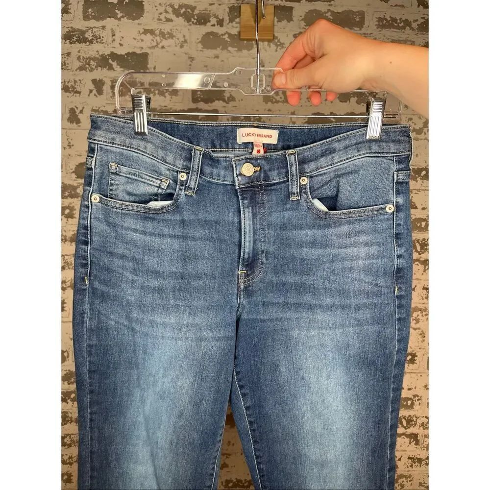 Lucky brand | women denim sweet mid-rise straight jeans